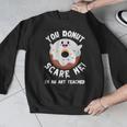 Art Teacher Halloween Donut Lover Costume Kawaii Monster Men Graphic Sweatshirt, funny design Art Teacher Halloween Donut Lover Costume Kawaii Monster Men Graphic Sweatshirt, funny design