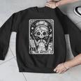 Artist Tarot Card Skeleton Painter Art Teacher Witchy Men Graphic Sweatshirt, funny design Artist Tarot Card Skeleton Painter Art Teacher Witchy Men Graphic Sweatshirt, funny design