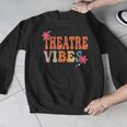 Theatre Vibes Teacher Man Women Youth Auditorium Concert Tee Men Graphic Sweatshirt, funny design