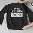 Avoid Negativity Math Teacher Men Graphic Sweatshirt, funny design Avoid Negativity Math Teacher Men Graphic Sweatshirt, funny design