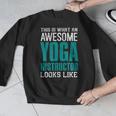 This Is What An Awesome Yoga Instructor Yoga Teacher Men Graphic Sweatshirt, funny design This Is What An Awesome Yoga Instructor Yoga Teacher Men Graphic Sweatshirt, funny design