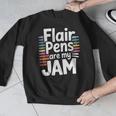 Back To School Teacher Flair Pens Are My Jam Men Graphic Sweatshirt, funny design Back To School Teacher Flair Pens Are My Jam Men Graphic Sweatshirt, funny design