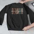 Behavior Analyst Teacher Squad Technician Therapist Analysis Men Graphic Sweatshirt, funny design Behavior Analyst Teacher Squad Technician Therapist Analysis Men Graphic Sweatshirt, funny design