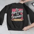 Best Theatre Art For Men Women Musical Drama Teacher Theater Men Graphic Sweatshirt, funny design