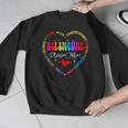Bilingues Dream Team Dual Language Bilingual Crew Teacher Men Graphic Sweatshirt, funny design Bilingues Dream Team Dual Language Bilingual Crew Teacher Men Graphic Sweatshirt, funny design