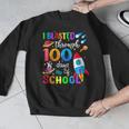 I Blasted Through 100 Days Of School 100th Day Teacher Kids Men Graphic Sweatshirt, funny design I Blasted Through 100 Days Of School 100th Day Teacher Kids Men Graphic Sweatshirt, funny design