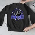 Blue Bobcats School Spirit Coquette Bow Mascot Teacher Men Graphic Sweatshirt, funny design Blue Bobcats School Spirit Coquette Bow Mascot Teacher Men Graphic Sweatshirt, funny design