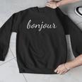 Bonjour T Shirt French Language Saying Teacher Student Men Women Girls Kids Men Graphic Sweatshirt, funny design Bonjour T Shirt French Language Saying Teacher Student Men Women Girls Kids Men Graphic Sweatshirt, funny design