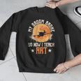 My Broom Broke So Now I Teach Art Teacher Halloween Costume For Men Women Men Graphic Sweatshirt, funny design My Broom Broke So Now I Teach Art Teacher Halloween Costume For Men Women Men Graphic Sweatshirt, funny design