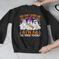 You Can't Scare Me I'm A 2nd Grade Teacher Halloween Men Graphic Sweatshirt, 2nd Grade Teacher Gifts, funny design