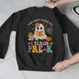 You Can't Scare Me I Teach Pre-k Teacher Halloween Ghost Men Women Kids Men Graphic Sweatshirt, funny design