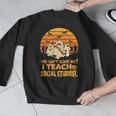 You Can't Scare Me I Teach Social Studies Teacher Halloween Men Graphic Sweatshirt, funny design You Can't Scare Me I Teach Social Studies Teacher Halloween Men Graphic Sweatshirt, funny design