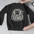 Cat Chaos Coordinator For Women Mom Halloween Teacher Men Graphic Sweatshirt, funny design
