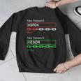 Chemist Science Teacher Student Chemistry Men Graphic Sweatshirt, Science Teacher Gifts, funny design