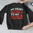 Childcare My Heart Belongs To Children Daycare Teacher Men Women Men Graphic Sweatshirt, funny design Childcare My Heart Belongs To Children Daycare Teacher Men Women Men Graphic Sweatshirt, funny design