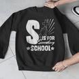 Christian Teacher S Is For Sunday School Essentials Men Graphic Sweatshirt, funny design Christian Teacher S Is For Sunday School Essentials Men Graphic Sweatshirt, funny design