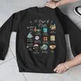 Christmas 12 Days Of Math Math Teacher Xmas STEM STEMS Men Graphic Sweatshirt, funny design
