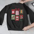 Christmas Teacher Stamps Men Graphic Sweatshirt, funny design