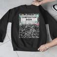 Composition Book Notebook Teachers Matching Group Halloween Men Graphic Sweatshirt, funny design