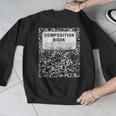 Composition Book Notebook Teachers Matching Group Halloween Men Graphic Sweatshirt, funny design Composition Book Notebook Teachers Matching Group Halloween Men Graphic Sweatshirt, funny design