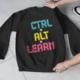 Computer Teacher Back To School Kids Ctrl Alt Learn Men Graphic Sweatshirt, funny design Computer Teacher Back To School Kids Ctrl Alt Learn Men Graphic Sweatshirt, funny design