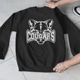 Cougars Teacher Student School Sports Fan Team Spirit Men Graphic Sweatshirt, funny design
