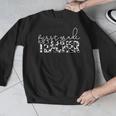 Cow Print For Elementary School First Grade Teachers Men Graphic Sweatshirt, First Grade Teacher Gifts, funny design