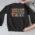 Created By God Chosen By Jesus Called To Be a Teacher Men Graphic Sweatshirt, funny design