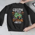 Creepin It Real Monster School 3rd Grade Teacher Halloween Men Graphic Sweatshirt, funny design Creepin It Real Monster School 3rd Grade Teacher Halloween Men Graphic Sweatshirt, funny design