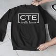 CTE Career And Technical Education -Adults CTE Teacher Health Theme Small Short Sleeve Men Graphic Sweatshirt, funny design