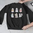Cute Boo Ghost Reading Books Halloween Librarian Teacher Kid Men Graphic Sweatshirt, funny design Cute Boo Ghost Reading Books Halloween Librarian Teacher Kid Men Graphic Sweatshirt, funny design