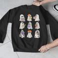 Cute Ghost Reading Books Teacher Halloween Reading Men Women Kids Men Graphic Sweatshirt, funny design Cute Ghost Reading Books Teacher Halloween Reading Men Women Kids Men Graphic Sweatshirt, funny design