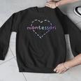 Cute Montessori For Teachers Kids & Moms Men Graphic Sweatshirt, funny design Cute Montessori For Teachers Kids & Moms Men Graphic Sweatshirt, funny design