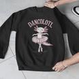Dancolotl Ballerina Axolotl Ballet Dance Teacher Men Graphic Sweatshirt, funny design Dancolotl Ballerina Axolotl Ballet Dance Teacher Men Graphic Sweatshirt, funny design
