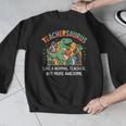 Dinosaurs Teachersaurus Like A Normal Teacher More Awesome Men Graphic Sweatshirt, funny design Dinosaurs Teachersaurus Like A Normal Teacher More Awesome Men Graphic Sweatshirt, funny design