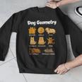 Dog Geometry Math Teacher Back To School STEM Humor Men Graphic Sweatshirt, funny design Dog Geometry Math Teacher Back To School STEM Humor Men Graphic Sweatshirt, funny design