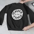 Dr Seuss Teacher Of All Things Red Emblem Men Graphic Sweatshirt, funny design