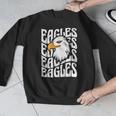 Eagles School Sports Fan Team Spirit Teacher Parent Student Men Graphic Sweatshirt, funny design
