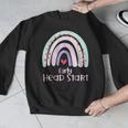 Early Headstart Cute Retro Rainbow Teachers Men Graphic Sweatshirt, funny design Early Headstart Cute Retro Rainbow Teachers Men Graphic Sweatshirt, funny design