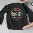 Educational Wingman Assistant Teaching a School Teacher Aide Men Graphic Sweatshirt, funny design Educational Wingman Assistant Teaching a School Teacher Aide Men Graphic Sweatshirt, funny design