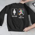 ELA Teacher Dabbing Unicorn Teacher Women Men Graphic Sweatshirt, funny design ELA Teacher Dabbing Unicorn Teacher Women Men Graphic Sweatshirt, funny design