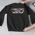 Elementary Squad Dream Team Teacher Student Back To School Men Graphic Sweatshirt, funny design Elementary Squad Dream Team Teacher Student Back To School Men Graphic Sweatshirt, funny design