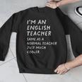 English Teacher Definition Men Graphic Sweatshirt, English Teacher Gifts, funny design
