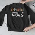 Enrichment Team Enrichment Coordinator Teacher Squad Men Graphic Sweatshirt, funny design Enrichment Team Enrichment Coordinator Teacher Squad Men Graphic Sweatshirt, funny design