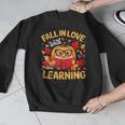 Fall In Love With Learning Pumpkin Thanksgiving Teacher Fall Men Graphic Sweatshirt, funny design Fall In Love With Learning Pumpkin Thanksgiving Teacher Fall Men Graphic Sweatshirt, funny design