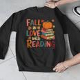 Fall In Love With Reading Autumn Thanksgiving Shirt Teacher Men Graphic Sweatshirt, funny design Fall In Love With Reading Autumn Thanksgiving Shirt Teacher Men Graphic Sweatshirt, funny design