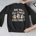 Are You Fall O Ween Directions Halloween Teacher Ghosts Men Graphic Sweatshirt, funny design Are You Fall O Ween Directions Halloween Teacher Ghosts Men Graphic Sweatshirt, funny design
