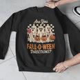 Are You Fall O Ween Directions Teacher Halloween Boo Ghost Men Graphic Sweatshirt, funny design Are You Fall O Ween Directions Teacher Halloween Boo Ghost Men Graphic Sweatshirt, funny design
