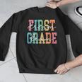 First Grade Dream Team Back To School 1st Grade Teacher Men Graphic Sweatshirt, First Grade Teacher Gifts, funny design