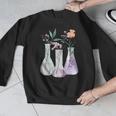 Flowers Test Tube Chemistry Student Science Teacher Women Men Graphic Sweatshirt, Science Teacher Gifts, funny design Flowers Test Tube Chemistry Student Science Teacher Women Men Graphic Sweatshirt, Science Teacher Gifts, funny design